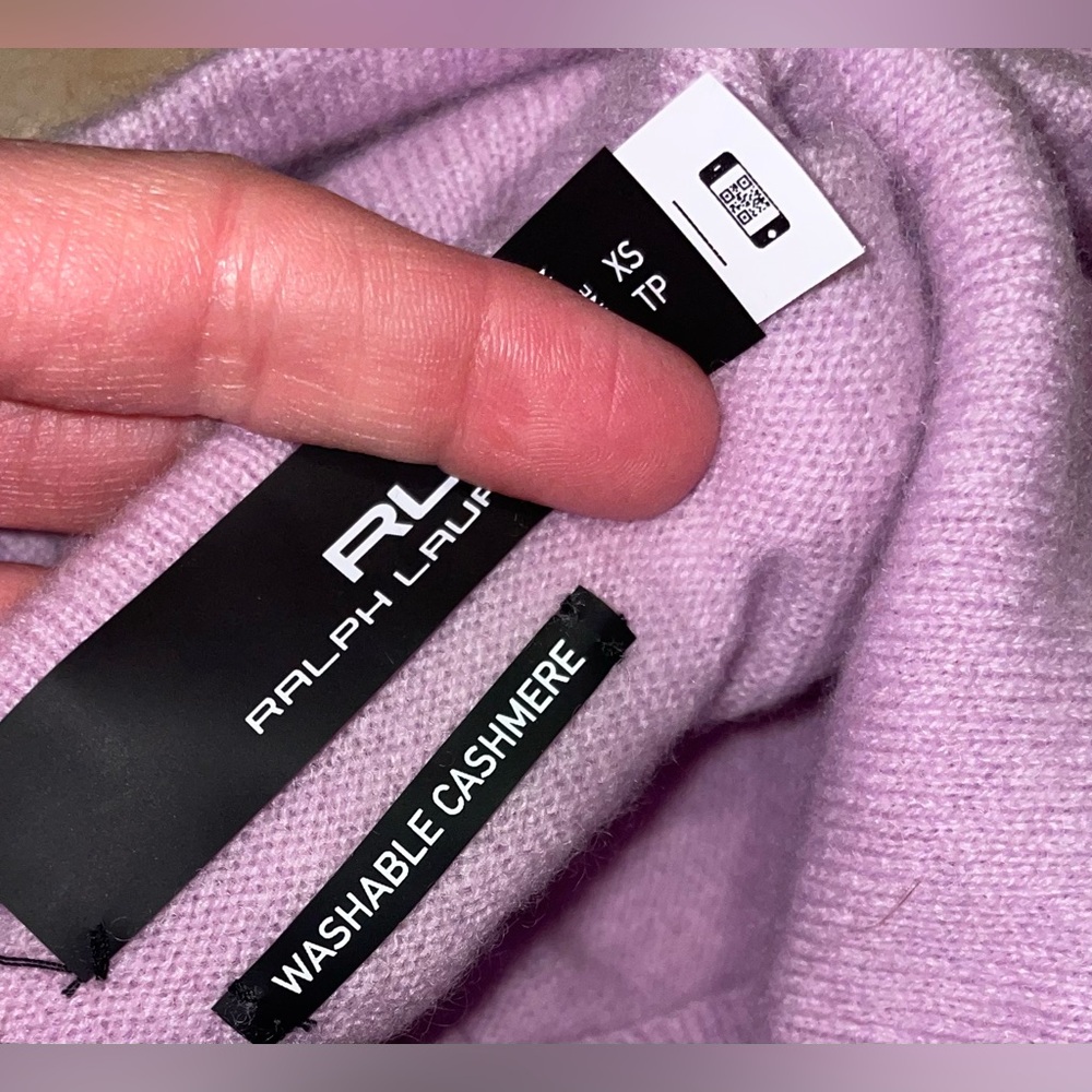 RLX Polo Ralph Lauren Golf Women’s Zip Up Sweater Pullover Hoodie Cashmere XS - Picture 12 of 16